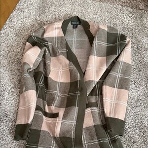 Rachel Zoe Plaid Blazer - Pink and Green